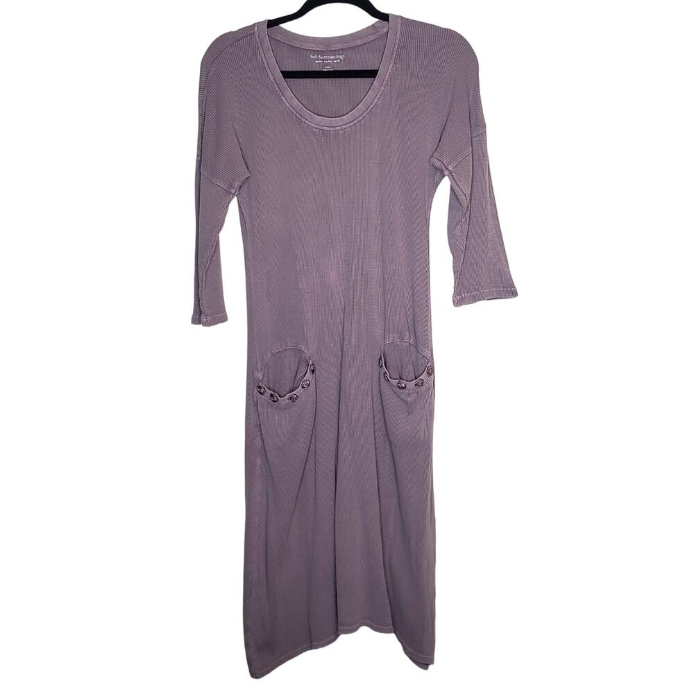 Soft Surroundings| Lavender Thermal Dress